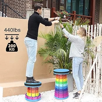 FOLDABLE RETRACTABLE TELESCOPING STOOL 4.0 ,