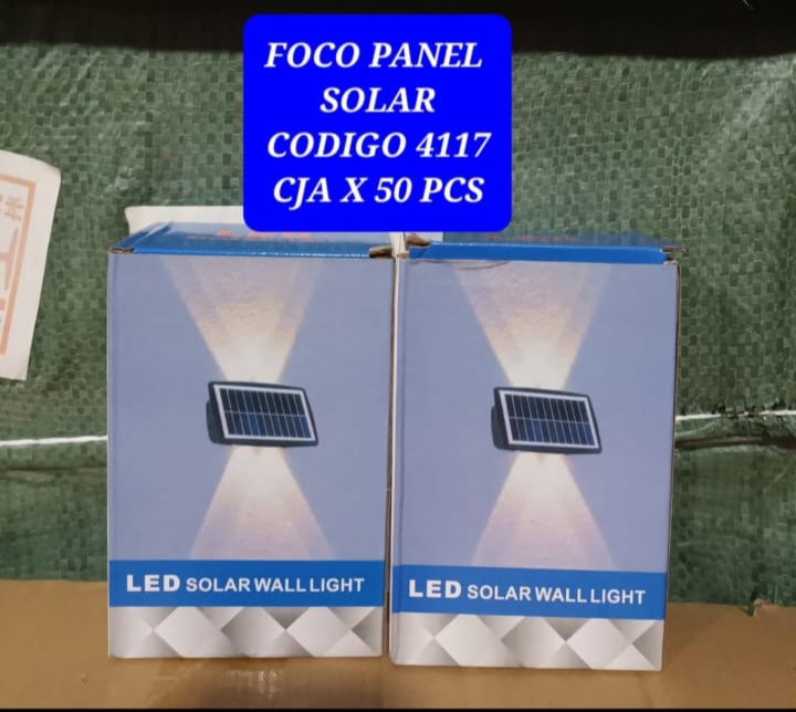 Foco Panel Solar x 50 unidades